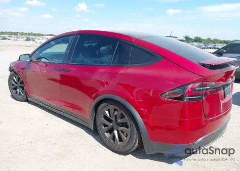 2025 Tesla Model X Long Range из США, поврежденный, VIN 7SAXCAE58SF470056